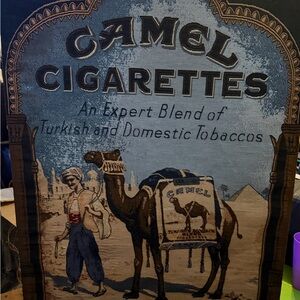 Camel Cigarettes Vintage Sign